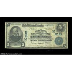 Chicago, IL - $5 1902 Date Back Fr. 591 The Monroe NB Ch. # (M)8121An excessively rare Chicago bank.