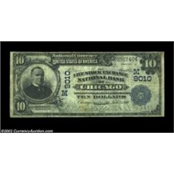 Chicago, IL - $10 1902 Date Back Fr. 618 The Live Stock Exchange NB Ch. # (M)9010Large notes only fr