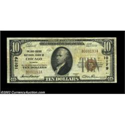 Chicago, IL - $10 1929 Ty. 1 Inland-Irving NB Ch. # 10179A very rare note with this title, which was