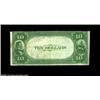Image 2 : Chicago Heights, IL - $10 1882 Value Back Fr. 577 The First NB Ch. # (M)5876Only the third Value Bac