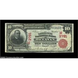 Delavan, IL - $10 1902 Red Seal Fr. 615 The Tazewell County NB Ch. # (M)3781A lovely serial number 1