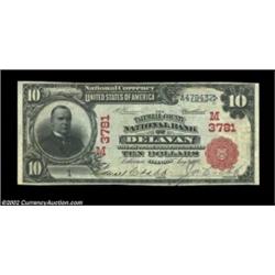 Delavan, IL - $10 1902 Red Seal Fr. 615 The Tazewell County NB Ch. # (M)3781A lovely serial number 1