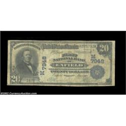 Enfield, IL - $20 1902 Date Back Fr. 643 The First NB Ch. # (M)7948A half dozen large notes makes up