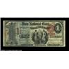 Image 1 : Farmer City, IL - $1 1875 Fr. 383 The First NB Ch. # 2156A lovely blue end paper example from this r