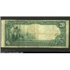 Image 2 : Freeport, IL - $20 1902 Plain Back Fr. 650 The First NB Ch. # 2875A decent large size example from t