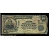 Image 1 : Leland, IL - $10 1902 Plain Back Fr. 625 The First NB Ch. # (M)7864Large notes only from this very s