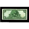 Image 2 : Pekin, IL - $5 1902 Red Seal Fr. 589 The German American NB Ch. # (M)3770A second spectacular serial