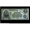 Image 1 : Leavenworth, KS - $5 1902 Plain Back Fr. 600 Manufactures NB Ch. # 3908Only seven notes are reported