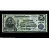 Image 1 : Leavenworth, KS - $5 1902 Plain Back Fr. 600 Manufactures NB Ch. # 3908Only seven notes are reported