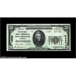 New Orleans, LA - $20 1929 Ty. 2 The NB of Commerce Ch. # 13689Crackling fresh and fully original, g