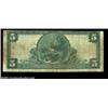 Image 2 : Gloucester, MA - $5 1902 Plain Back Fr. 598 The Cape Ann NB Ch. # (N)899A seldom seen type from this