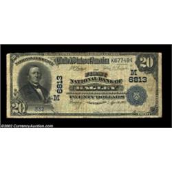 Bagley, MN - $20 1902 Date Back Fr. 642 The First NB Ch. # (M)6813A very scarce bank with only four.