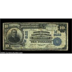 Detroit, MN - $10 1902 Date Back Fr. 617 The Merchants NB Ch. # (M)8122A very scarce bank which issu