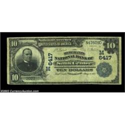 Sauk Centre, MN - $10 1902 Plain Back Fr. 624 The Merchants NB Ch. # (M)6417A better note from the o