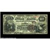 Image 1 : New York, NY - $10 1882 Brown Back Fr. 479 Central National Bank Ch. # (E)376A Very Fine example fro