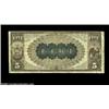 Image 2 : New York, NY - $5 1882 Brown Back Fr. 469 The National City Bank Ch. # (E)1461A perfect $5 Brown Bac