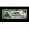 Image 1 : New York, NY - $10 1902 Red Seal Fr.614 The National City Bank Ch. # E 1461A nicely centered Very Fi