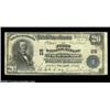 Image 1 : New York, NY - $20 1902 Plain Back Fr. 650 The First NB Ch. # 29 VG-FNew York, NY- $5 1902 Plain Bac