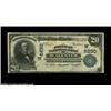 Image 1 : McAlester, OK- $20 1902 Plain Back Fr. 652 The American NB Ch. # (W)6230Large notes only from this t