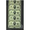 Image 3 : Sykesville, PA - $20 1929 Ty. 2 First NB Ch. # 14169 Uncut SheetJust as rare as the $10 sheet offere