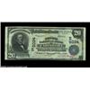 Image 1 : Uniontown, PA - $20 1902 Plain Back Fr. 658 The Second NB Ch. # (E)5034Nice Fine-Very Fine, with bri