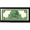 Image 2 : Warren, PA - $5 1902 Plain Back Fr. 598 FNB of Warren Ch. # 520There are 14 large size notes from th