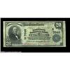 Image 1 : Chattanooga, TN - $20 1902 Plain Back Fr. 650 Hamilton NB Ch. # (S)7848Very Fine, with signatures th