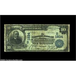 Franklin, TN - $10 1902 Date Back Fr. 619 The NB of Franklin Ch. # (S)1834Large notes only from this