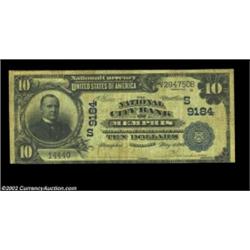 Memphis, TN - $10 1902 Plain Back Fr. 626 The National City Bank Ch. # (S)9184Large notes only from.