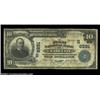 Image 1 : Chase City, VA - $10 1902 Plain Back Fr. 626 The First NB Ch. # (S)9291A second large example from t