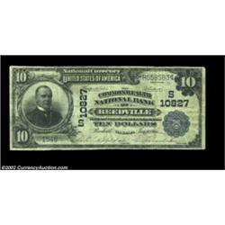 Reedville, VA - $10 1902 Plain Back Fr. 632 The Commonwealth NB Ch. # (S)10827A great note that was.