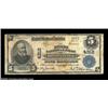 Image 1 : Rhinelander, WI - $5 1902 Plain Back Fr. 601 The First NB Ch. # 4312A very rare bank in large size,.