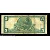 Image 2 : Rhinelander, WI - $5 1902 Plain Back Fr. 601 The First NB Ch. # 4312A very rare bank in large size,.