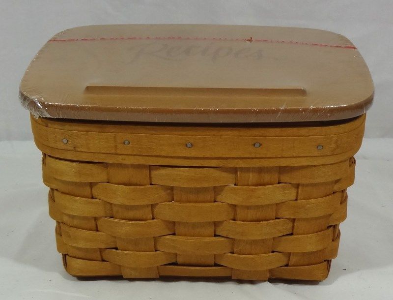 Longaberger Recipe Box/Basket 18253