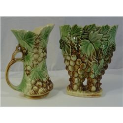 McCoy Vase and Pitcher