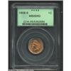 Image 1 : 1908-S 1C MS65 Red PCGS. This is an uncommonly well produced representative of this low mintage (1.1