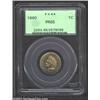 Image 1 : 1860 1C PR65 PCGS. Rounded Bust. The total net mintage for the proof 1860 Indian Cent is a mere 542.