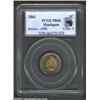 Image 1 : 1861 1C PR66 PCGS. Eagle Eye Photo Seal. Ex: Heathgate. This is the single finest proof 1861 Indian.