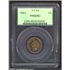 Image 1 : 1867 1C PR65 Red PCGS. The difficult that collectors often face when trying to find high grade busin