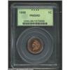 Image 1 : 1868 1C PR65 Red PCGS. Full cherry-red luster sparkles over both sides of this carefully preserved,.