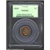 Image 1 : 1869 1C PR65 Red PCGS. This reddish-orange example is possessed of full, glowing mint luster that is