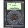 Image 1 : 1876 1C PR65 Red PCGS. A desirable proof type candidate from the 1870s, this well mirrored Gem displ