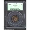 Image 1 : 1880 1C PR65 Red PCGS. A simply beautiful specimen, the cherry-red surfaces are fully lustrous with.