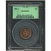 Image 1 : 1882 1C PR65 Red PCGS. This fully brought up Gem is mostly cherry-red in sheen, although select angl