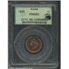 Image 2 : 1895 1C PR66 Red PCGS. Eagle Eye Photo Seal. Crimson-orange color overlays both sides of this lustro