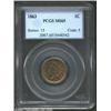 Image 1 : 1863 1C MS65 PCGS. Formerly offered as lot 214 in our 2002 September Long Beach Sale, where it was d