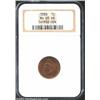 Image 1 : 1888 1C MS65 Red and Brown NGC. Deep cherry-red and muted tan colors intermingle over each side. A l