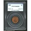 Image 1 : 1889 1C MS65 Red PCGS. Well defined throughout with even, glowing mint red luster over each side. An
