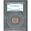 Image 1 : 1890 1C MS66 Red PCGS. Sharply struck throughout, the glossy mint luster glows brightly over each si