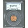 Image 1 : 1894 1C Doubled Date MS65 Red PCGS. The date is sharply repunched to the northeast. Fivaz and Stanto
